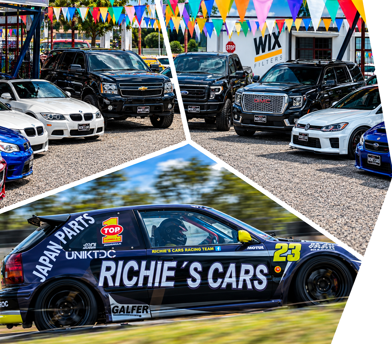 Vehículos e instalaciones de Richie's Cars